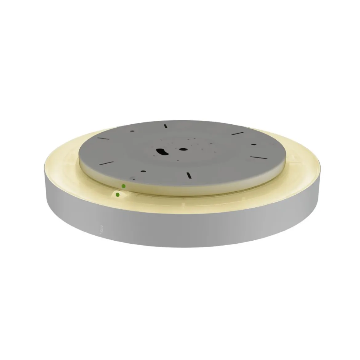 SLV 1007324 MEDO® 60 Wand- und Deckenaufbauleuchte rund CCT dimmbar grau