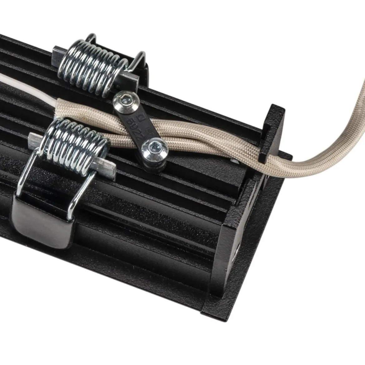 SLV 1005415 MILANDOS 6 Deckeneinbauleuchte schwarz 2700K 45°