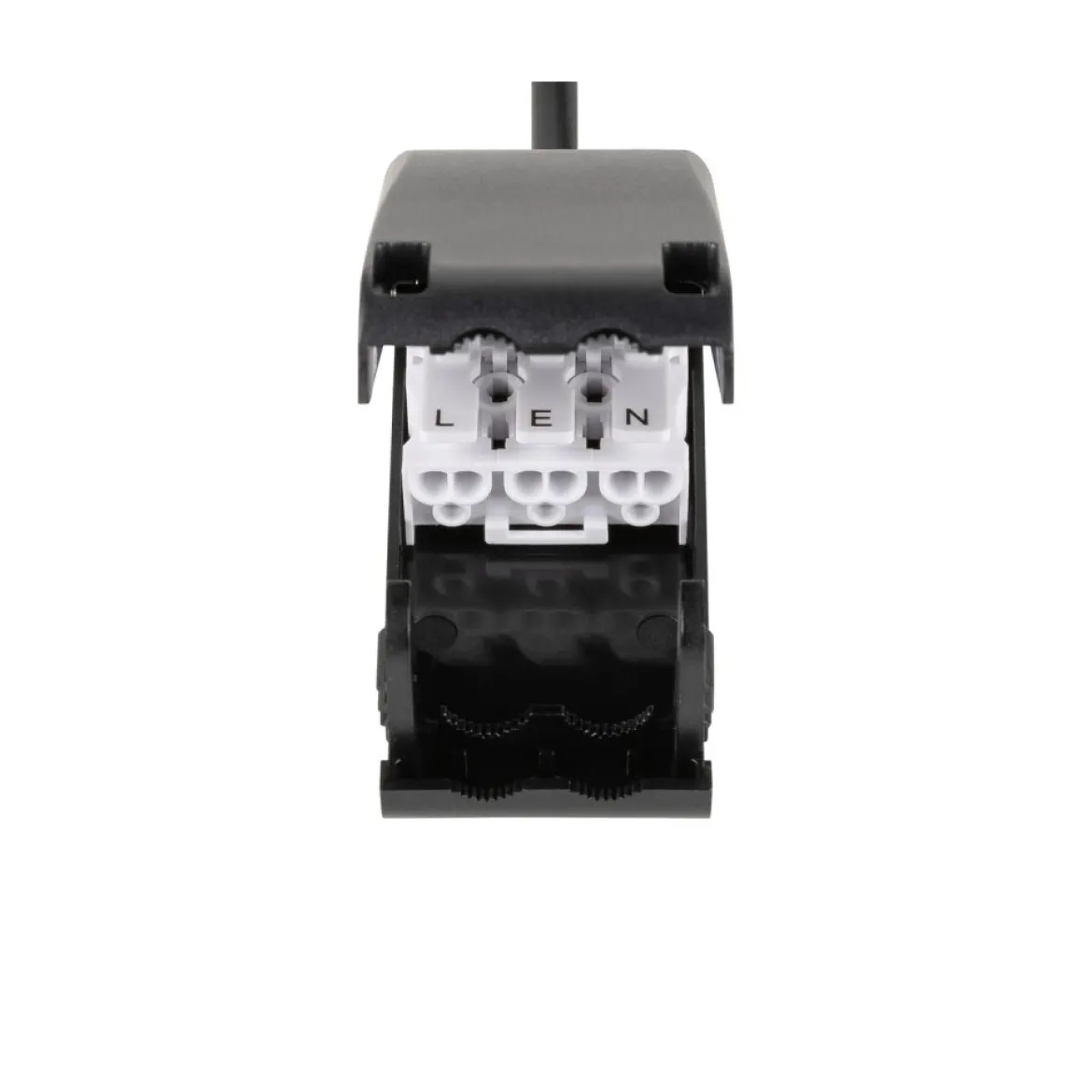 SLV 1008512 NEW TRIA® 155 Deckeneinbauleuchte eckig 2700K zweiflammig PHASE 38° schwarz