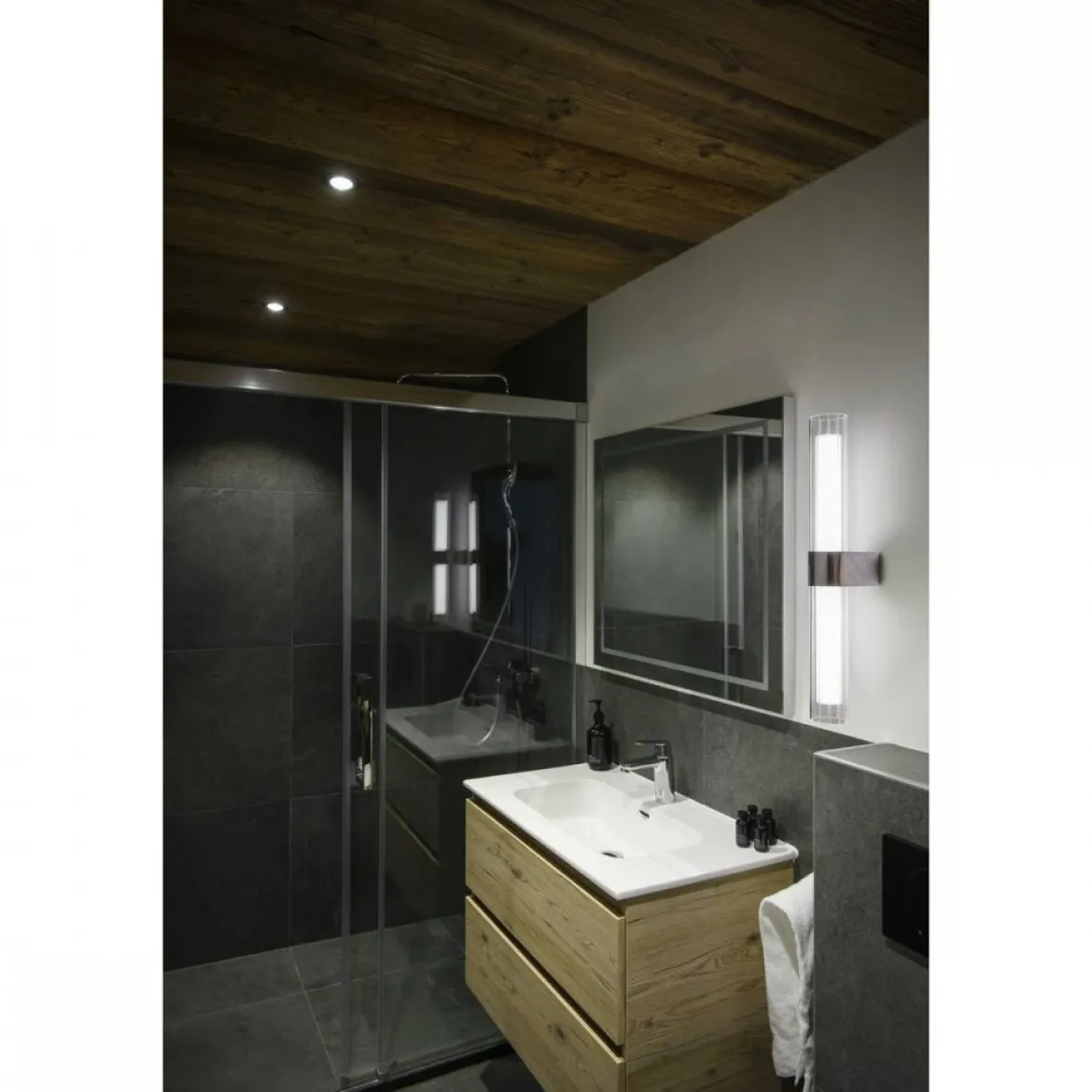 SLV 1007392 NEW TRIA® 68 Deckeneinbauleuchte 3000K 60° rund schwarz