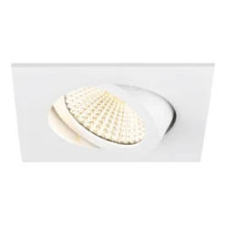 SLV 1007399 NEW TRIA® 68 Deckeneinbauleuchte 3000K 60° quadratisch weiß
