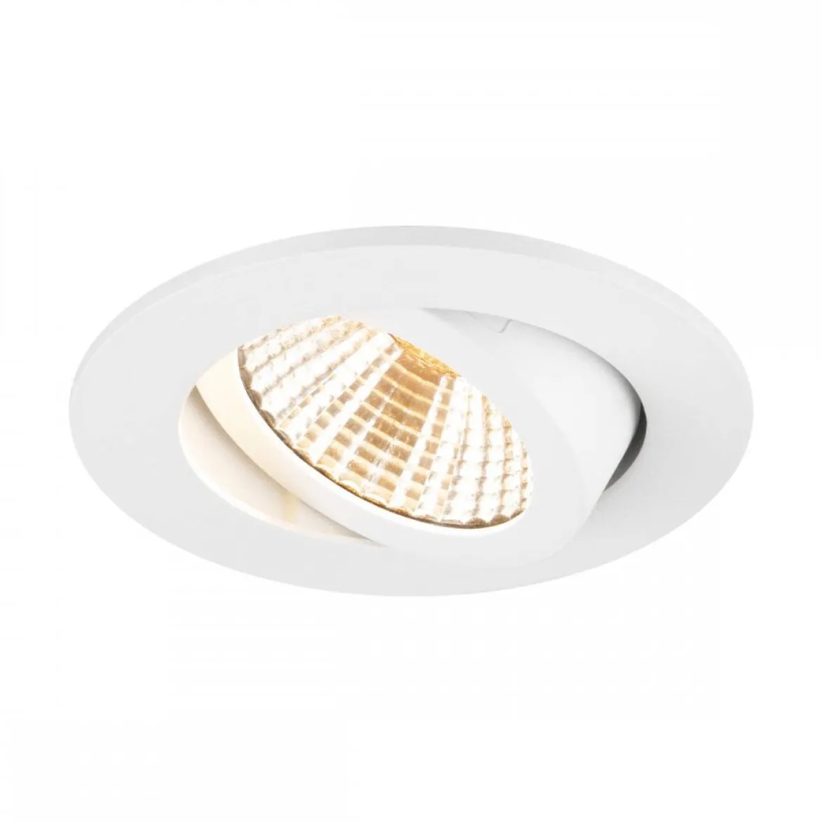 SLV 1007423 NEW TRIA® 68 Deckeneinbauleuchte Dim-to-Warm 38° rund weiß