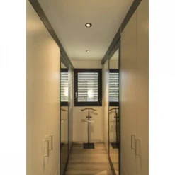 SLV 1007424 NEW TRIA® 68 Deckeneinbauleuchte Dim-to-Warm 38° rund schwarz