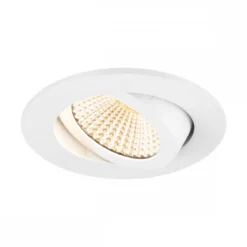 SLV 1007425 NEW TRIA® 68 Deckeneinbauleuchte Dim-to-Warm 60° rund weiß