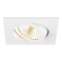 SLV 1007427 NEW TRIA® 68 Deckeneinbauleuchte Dim-to-Warm 38° quadratisch weiß