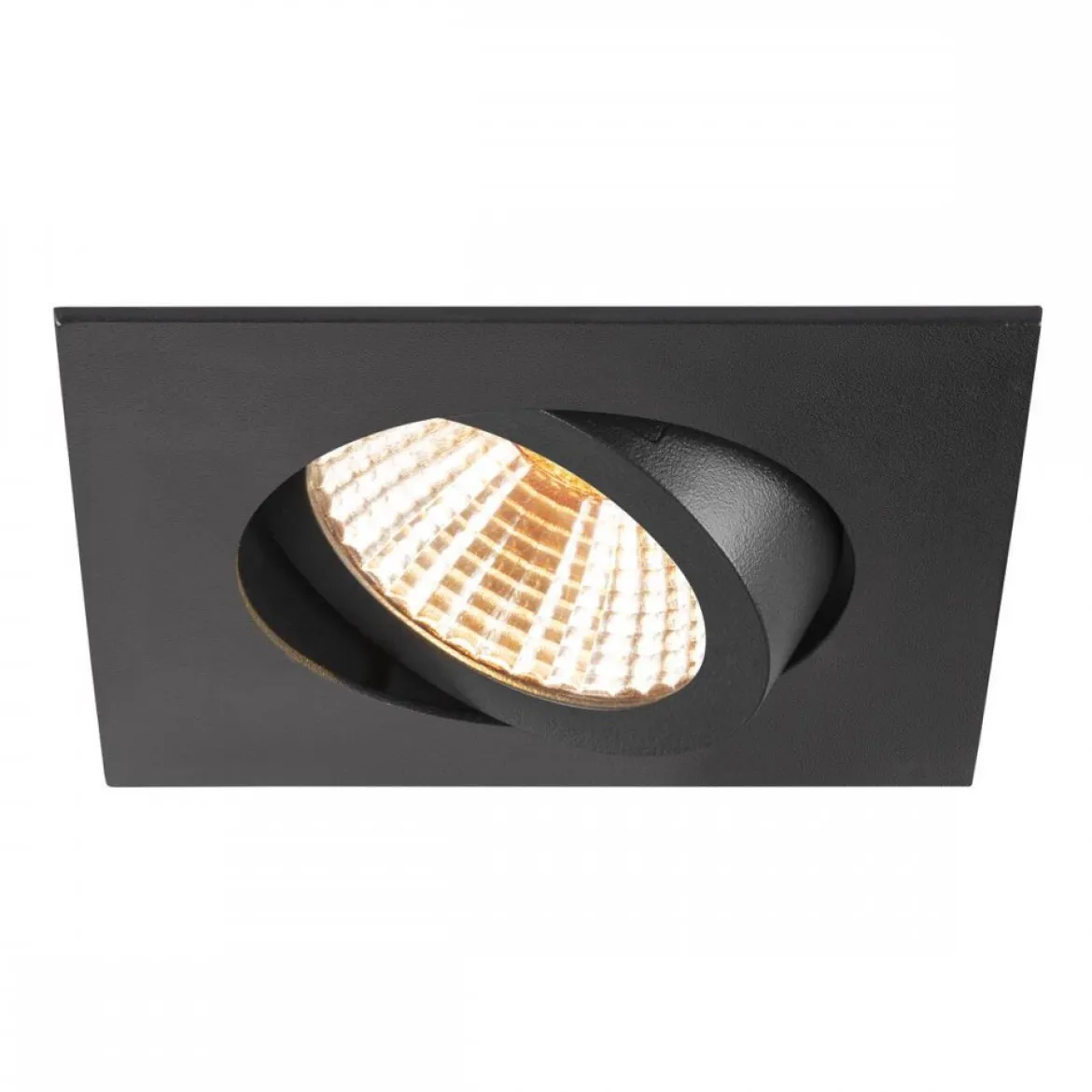 SLV 1007428 NEW TRIA® 68 Deckeneinbauleuchte Dim-to-Warm 38° quadratisch schwarz