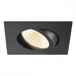 SLV 1007430 NEW TRIA® 68 Deckeneinbauleuchte 1800-3000K 60° quadratisch schwarz