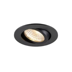 SLV 1009023 NEW TRIA® 68 Deckeneinbauleuchte PHASE AIRTIGHT 3000K rund schwarz
