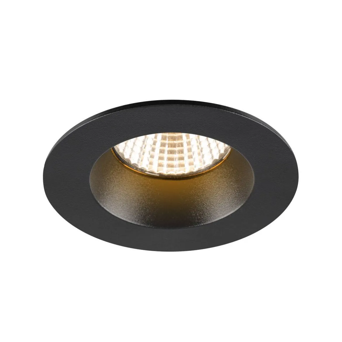 SLV 1007406 NEW TRIA® 68 Deckeneinbauleuchte 2700K 38° rund schwarz IP65
