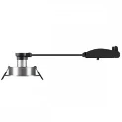 SLV 1007376 NEW TRIA® 75 Deckeneinbauleuchte rund max. 10W GU10 aluminium