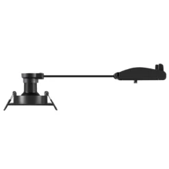 SLV 1007372 NEW TRIA® 68 Deckeneinbauleuchte quadratisch max. 10W GU10 schwarz
