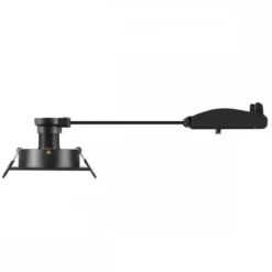 SLV 1007378 NEW TRIA® 75 Deckeneinbauleuchte quadratisch max. 10W GU10 schwarz