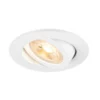SLV 1007368 NEW TRIA® 68 Deckeneinbauleuchte rund max. 10W GU10 weiß