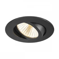 SLV 1007332 NEW TRIA® 68 Deckeneinbauring rund 82mm schwarz IP20