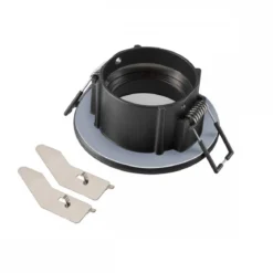 SLV 1007336 NEW TRIA® 68 Deckeneinbauring rund 83mm schwarz IP65