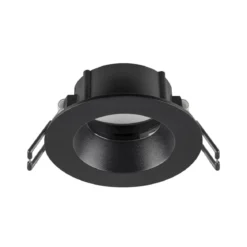 SLV 1007345 NEW TRIA® 68 Deckeneinbauring rund 82mm schwarz IP65