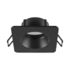 SLV 1007347 NEW TRIA® 68 Deckeneinbauring quadratisch 82x82mm schwarz IP65