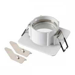 SLV 1007348 NEW TRIA® 68 Deckeneinbauring quadratisch 82x82mm weiß IP65