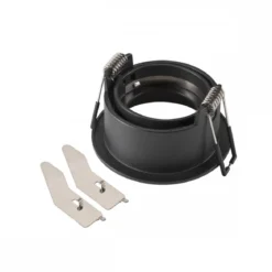 SLV 1007451 NEW TRIA® 68 Deckeneinbauring vertieft 82mm IP20 schwarz