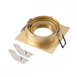 SLV 1007341 NEW TRIA® 75 Deckeneinbauring quadratisch 90x90mm roségold IP20