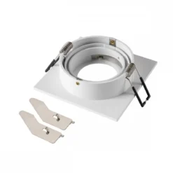SLV 1007349 NEW TRIA® 75 Deckeneinbauring quadratisch 90x90mm weiß IP20