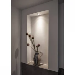 SLV 1007350 NEW TRIA® 75 Deckeneinbauring quadratisch 90x90mm aluminium IP20