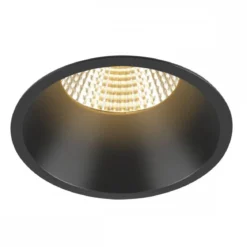 SLV 1007452 NEW TRIA® 95 Deckeneinbauring vertieft rund 103mm schwarz IP20