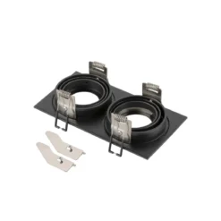 SLV 1008007 NEW TRIA® 155 Deckeneinbauring 2-flammig IP20 schwarz
