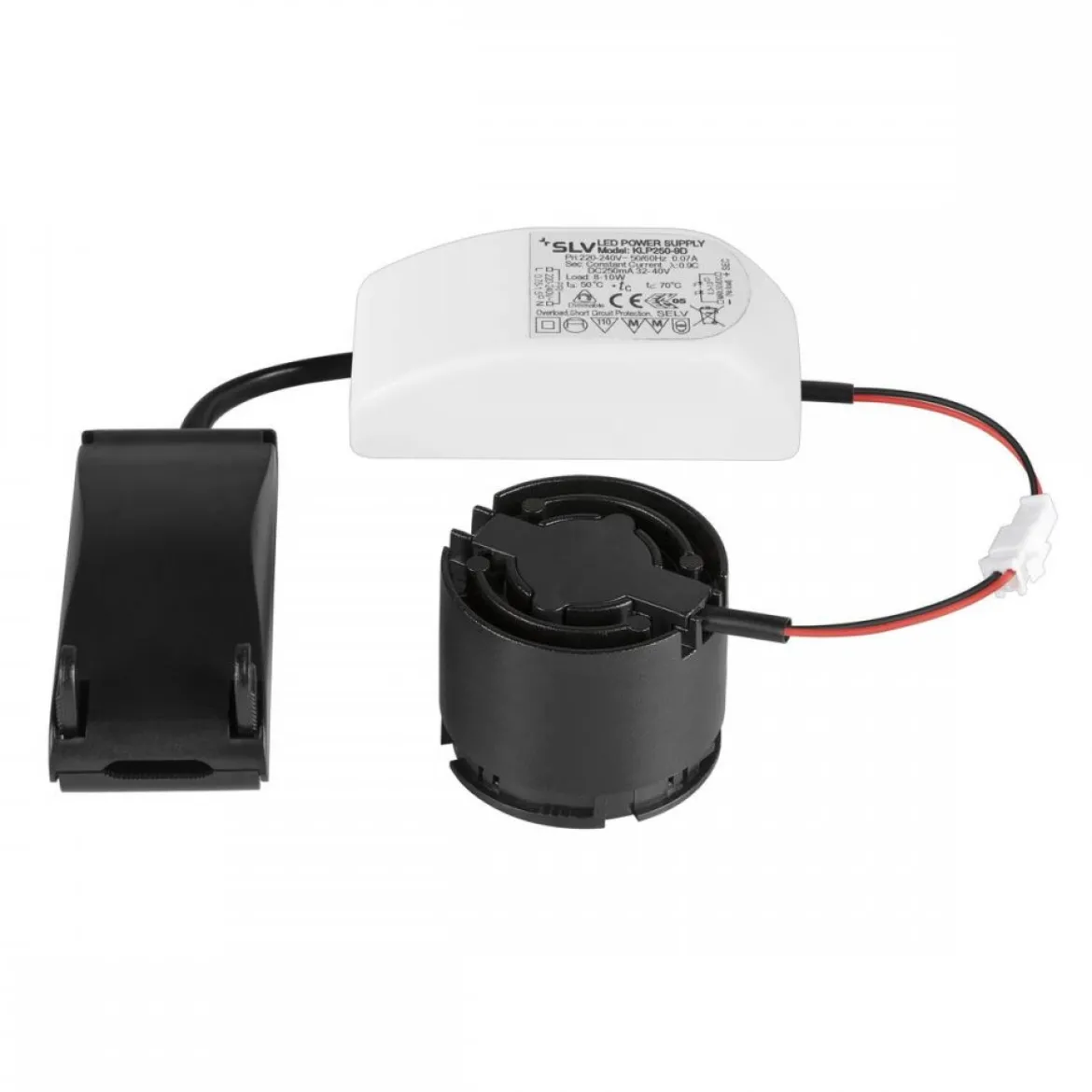 SLV 1007422 NEW TRIA® LED-Modul rund Dim-to-Warm 60° PHASE schwarz