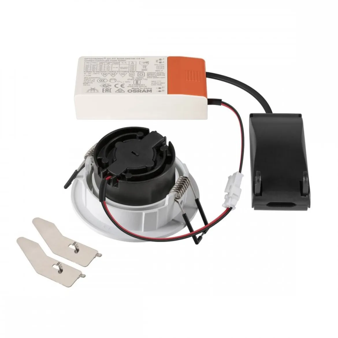 SLV 1007433 NEW TRIA® UNIVERSAL 68 Deckeneinbauleuchte CCT Switch 38° rund weiß