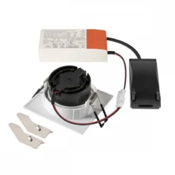 SLV 1007437 NEW TRIA® UNIVERSAL 68 Deckeneinbauleuchte CCT Switch 38° quadratisch weiß