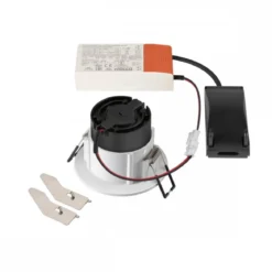 SLV 1007441 NEW TRIA® UNIVERSAL 68 Deckeneinbauleuchte rund CCT Switch 38° IP 65 weiß