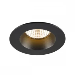 SLV 1007442 NEW TRIA® UNIVERSAL 68 Deckeneinbauleuchte rund CCT Switch 38° IP 65 schwarz