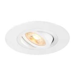 SLV 1007624 NEW TRIA® 75 XL Deckeneinbauleuchte rund max. 10W GU10 weiß