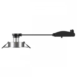 SLV 1007626 NEW TRIA® 75 XL Deckeneinbauleuchte rund max. 10W GU10 aluminium