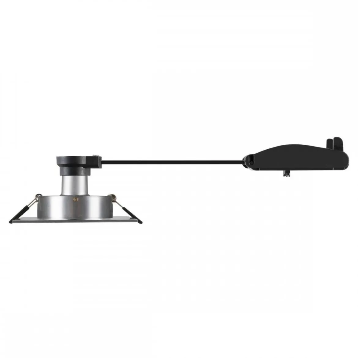 SLV 1007629 NEW TRIA® 75 XL Deckeneinbauleuchte quadratisch max. 10W GU10 aluminium