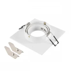 SLV 1007634 NEW TRIA® 75 XL Deckeneinbauring quadratisch 110x110mm weiß IP20