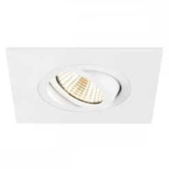 SLV 1007634 NEW TRIA® 75 XL Deckeneinbauring quadratisch 110x110mm weiß IP20