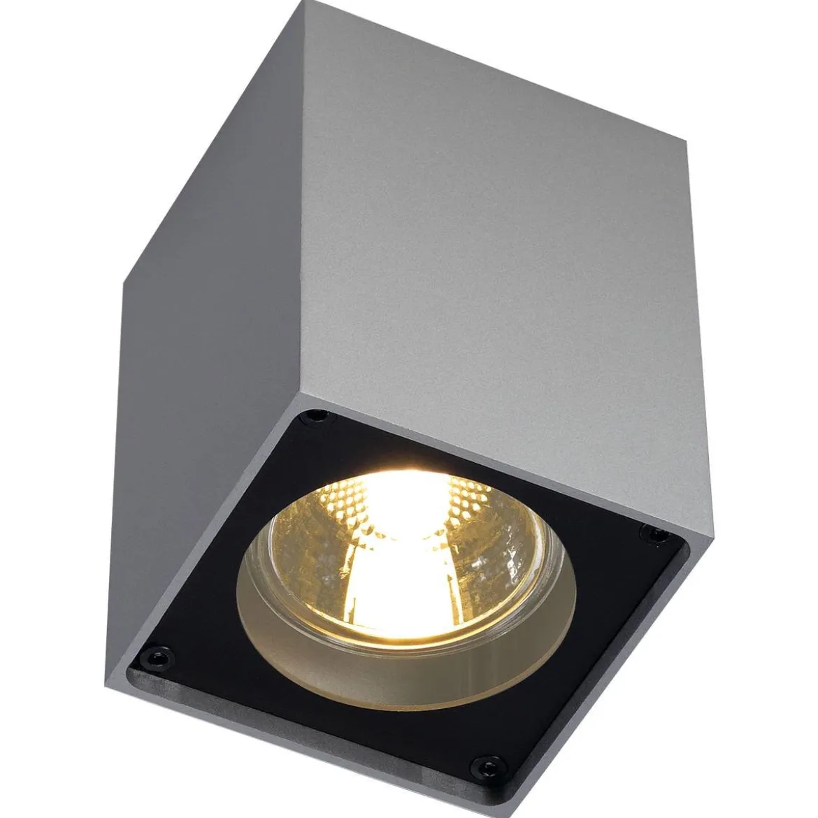 SLV No. 151514 ALTRA DICE Deckenleuchte CL-1 eckig silbergrau schwarz GU10 max. 35W