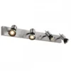 SLV No. 147444 ASTO IV Wand- und Deckenleuchte alu-brushed 4xGU10 Spot max. 75W