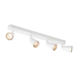 SLV No. 1000896 AVO CW Quad Indoor Wand- und Deckenaufbauleuchte QPAR51 weiß