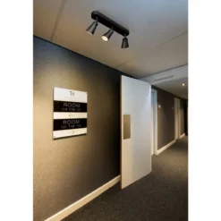 SLV No. 1000892 AVO CW Triple Indoor Wand- und Deckenaufbauleuchte QPAR51 schwarz