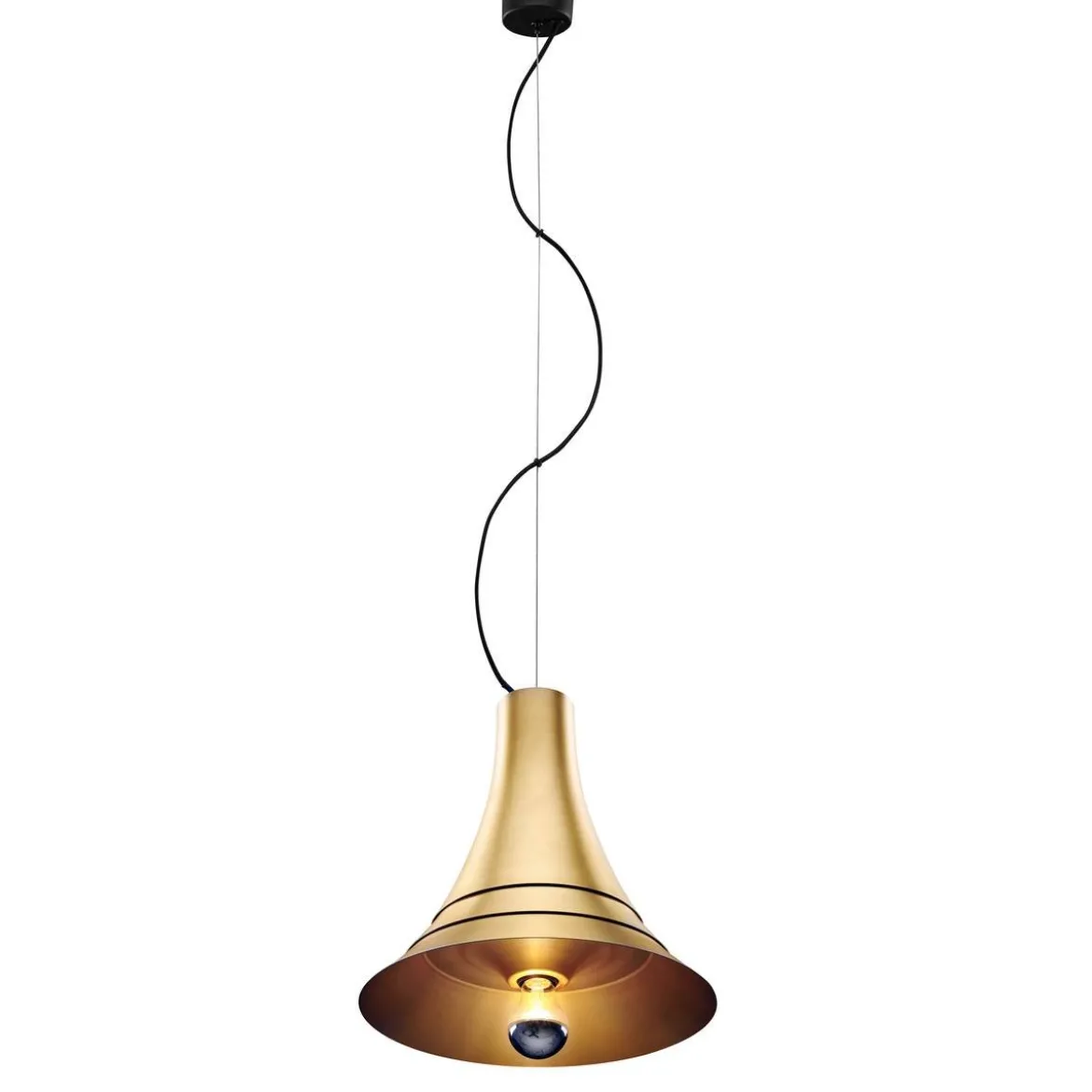 SLV No. 1000439 BATO 35 PD Indoor Pendelleuchte messing E27 max. 60W