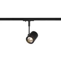 SLV No. 143440 BIMA 1 Spot schwarz GU10 inklusive 1-Phasen-Adapter