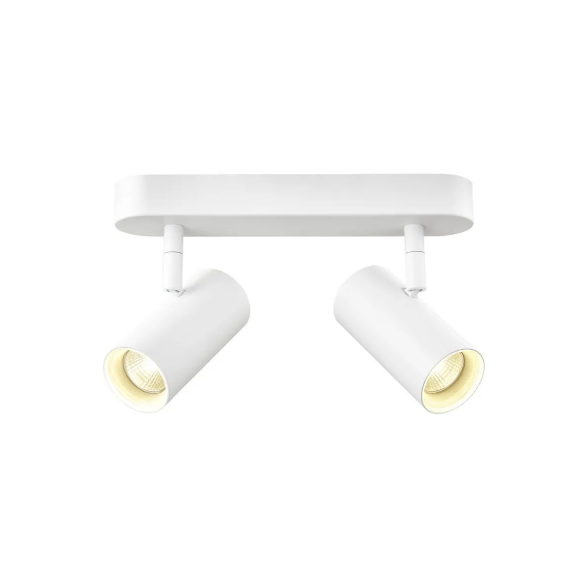 SLV 1008710 NOBLO® Wandlampe oder Deckenlampe double rund 3000K PHASE 32° weiß