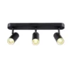SLV 1008708 NOBLO® Wandlampe oder Deckenlampe triple 2000-3000K Dim-to-Warm PHASE