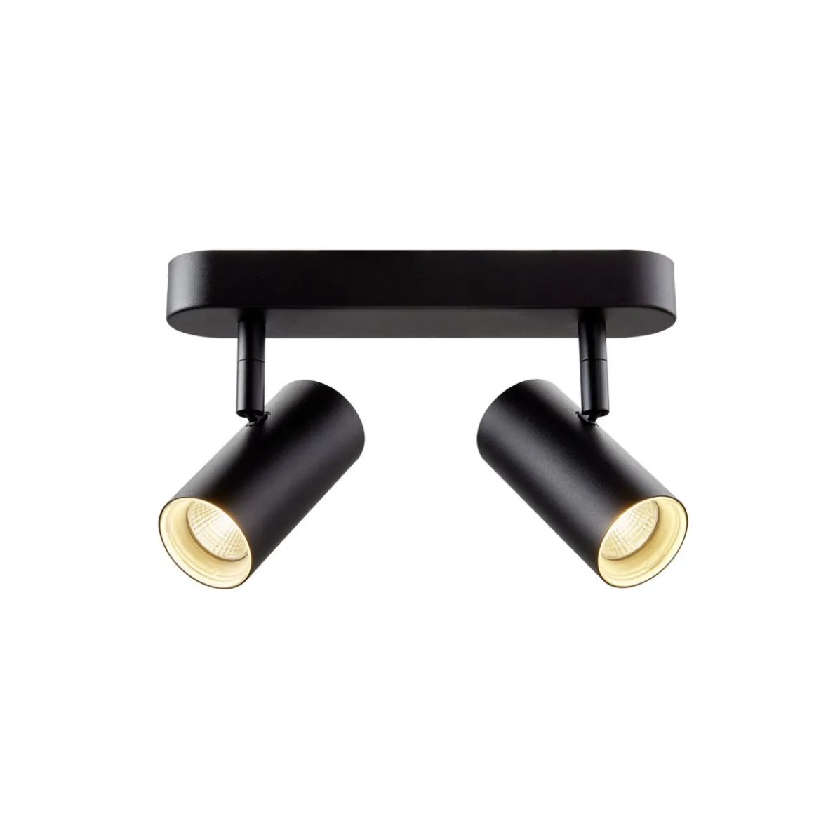 SLV 1008719 NOBLO® Wandlampe oder Deckenlampe double rund 2700K PHASE 32° schwarz