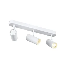 SLV 1008711 NOBLO® Wandlampe oder Deckenlampe triple rund 3000K PHASE 32° weiß