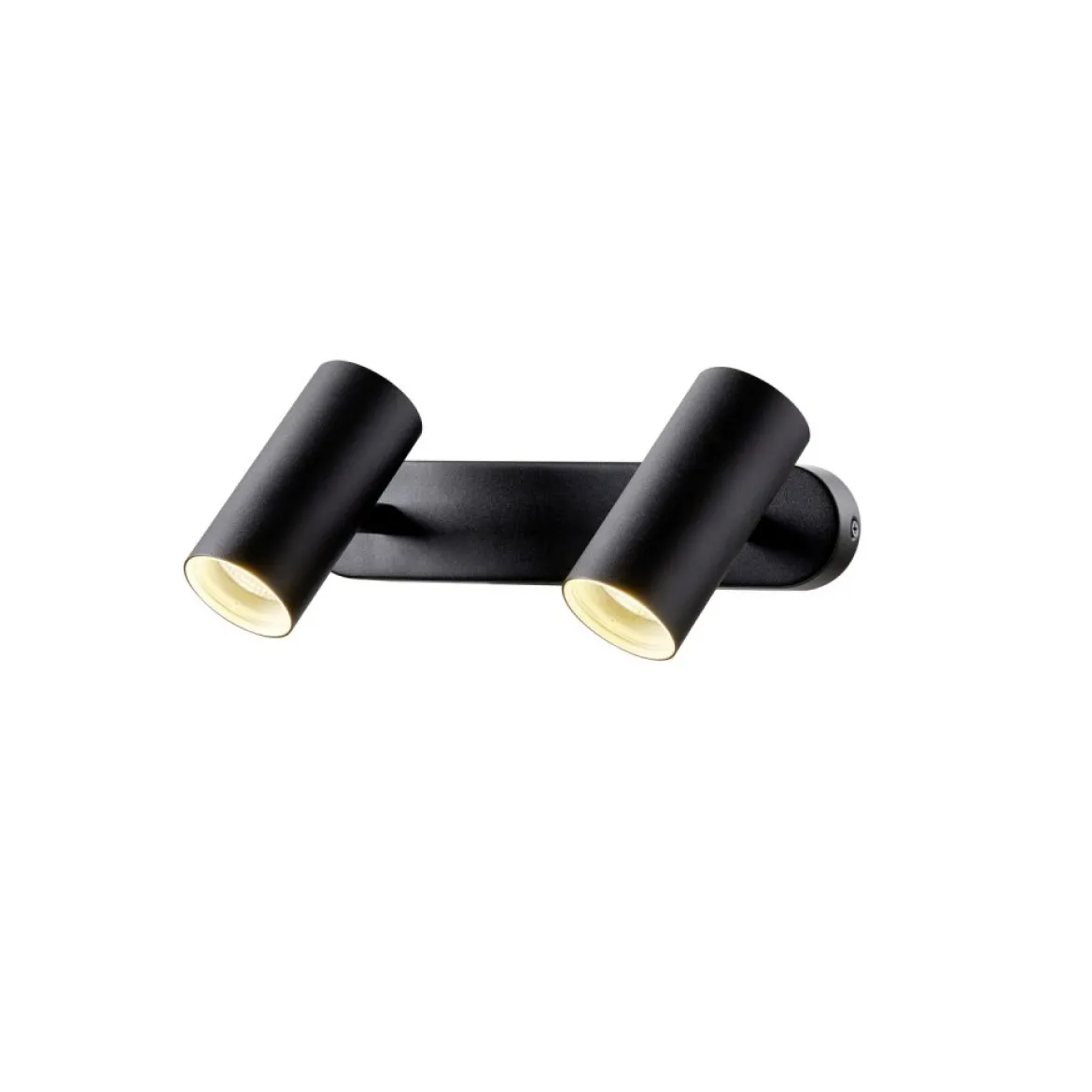 SLV 1008713 NOBLO® Wand- und Deckenaufbauleuchte double rund 3000K 12W PHASE 32° schwarz