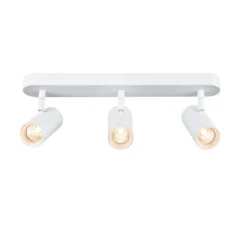 SLV 1008705 NOBLO® Wand- und Deckenaufbauleuchte triple 22W Dim-to-Warm PHASE 36° weiß